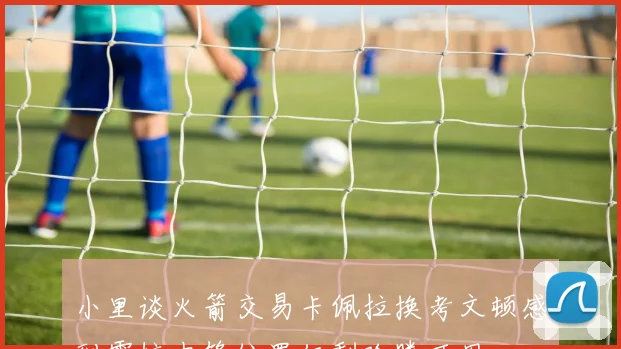 小里谈火箭交易卡佩拉换考文顿感到震惊中锋位置仅剩哈腾可用